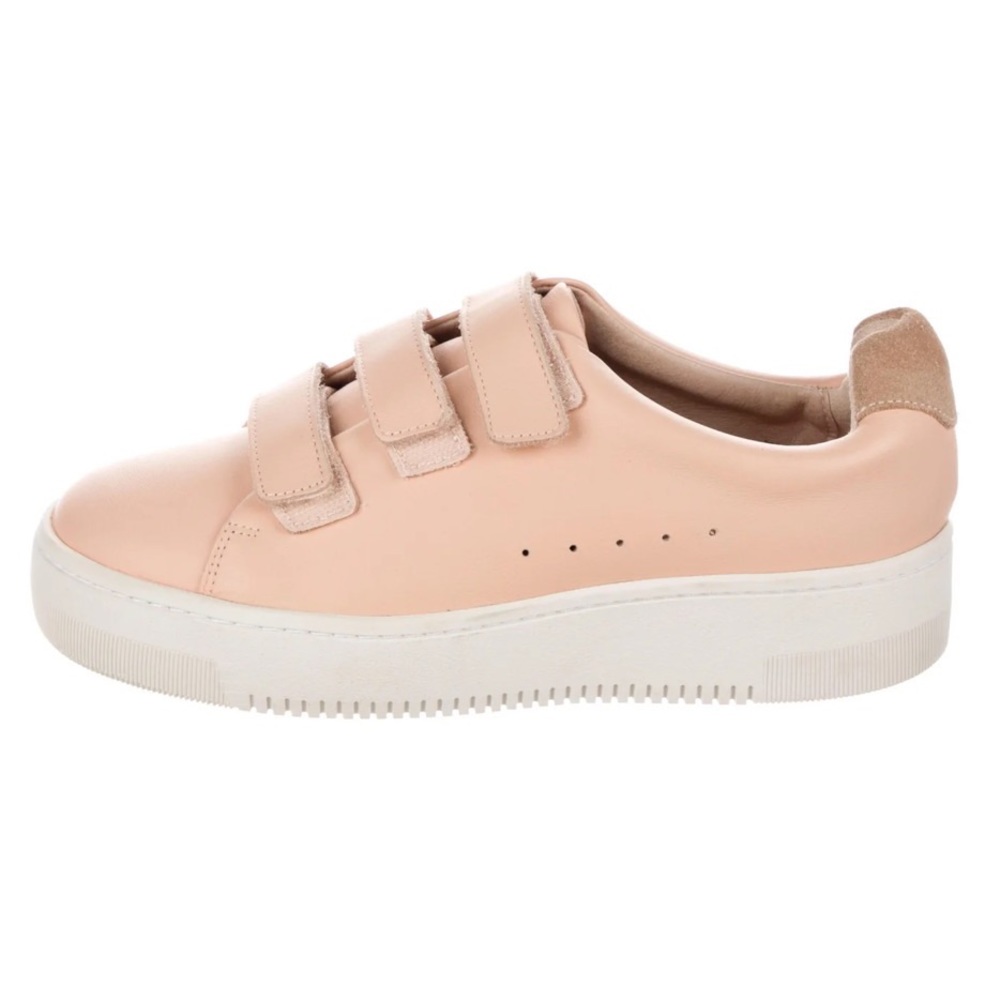 Sandro leather Velcro sneakers